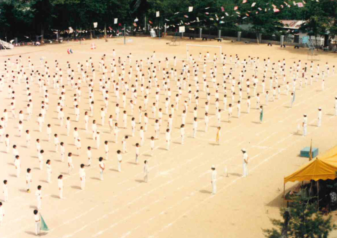 기린국민학교- 운동회  사진