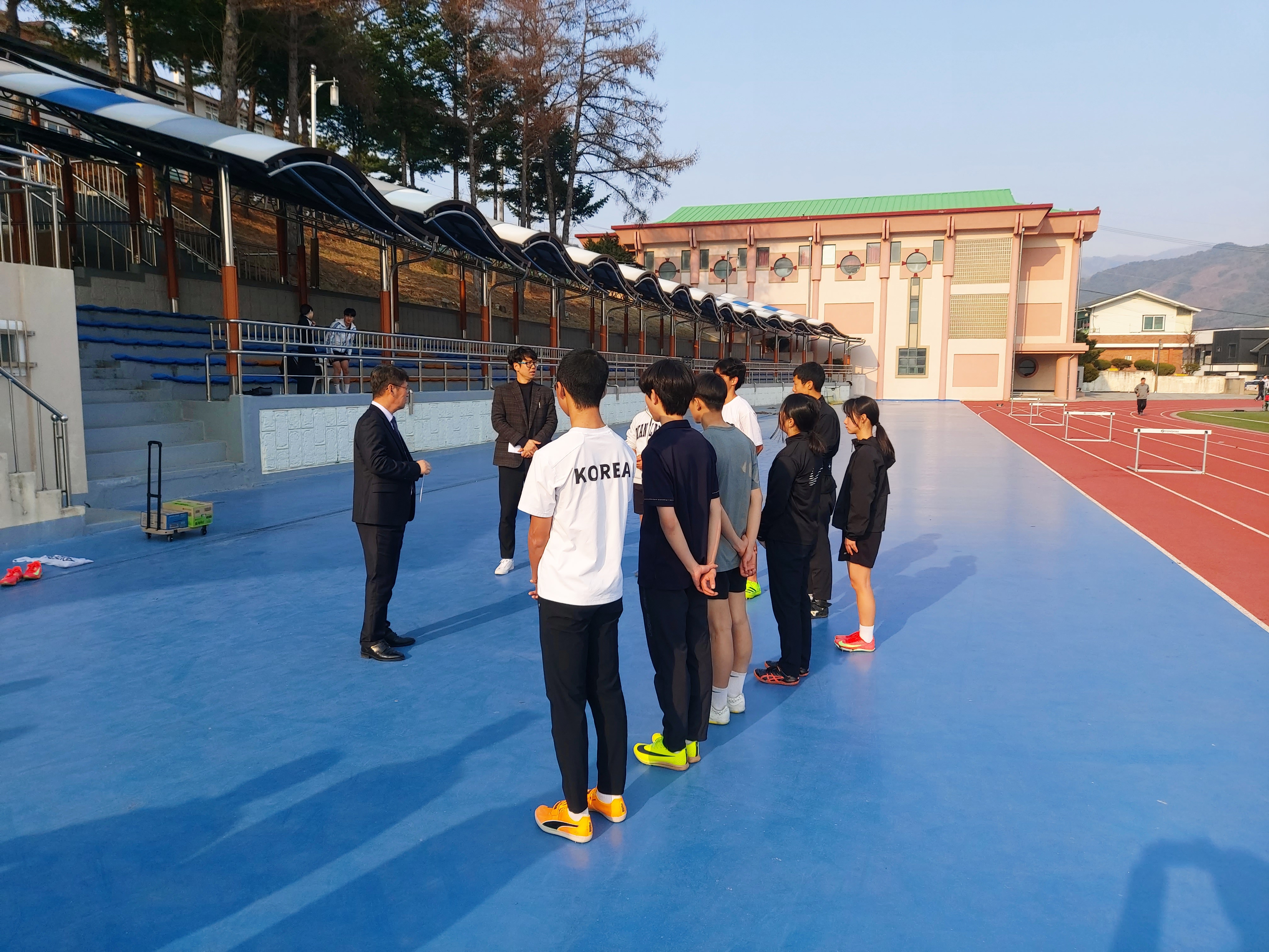 2026 강원소년체육대회 인제교육지원청 선수단 사전 격려 사진